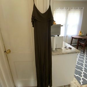 Long dress backless